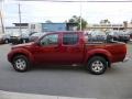 2013 Cayenne Red Nissan Frontier SV V6 Crew Cab 4x4  photo #4