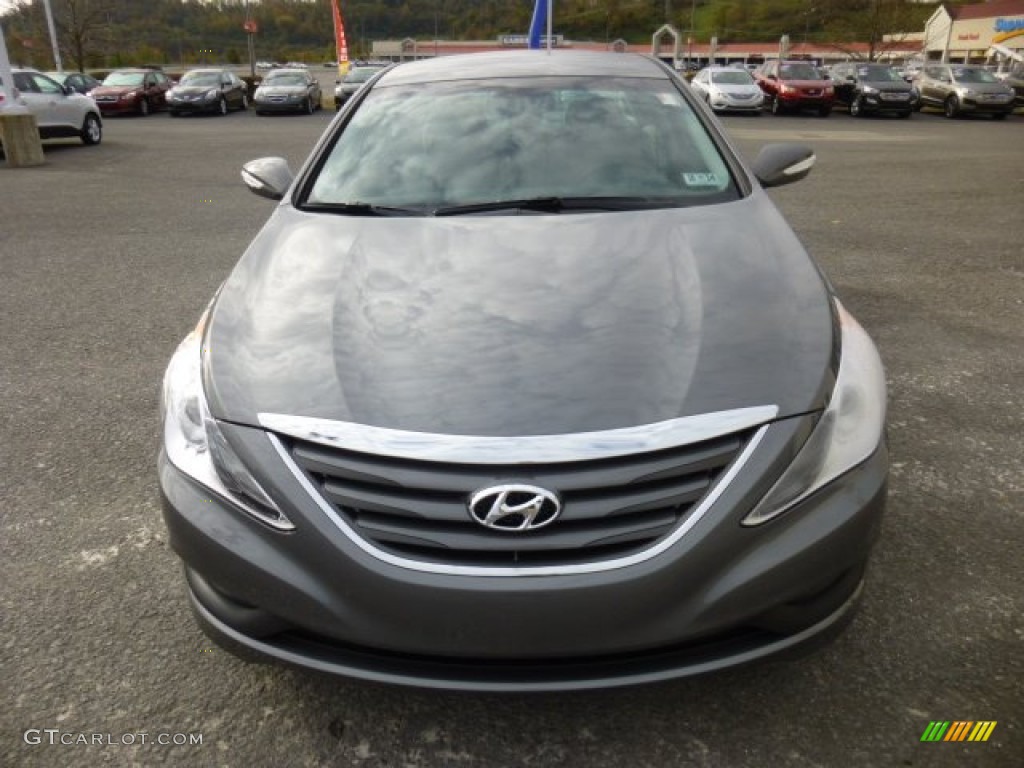 2014 Sonata GLS - Harbor Gray Metallic / Gray photo #2