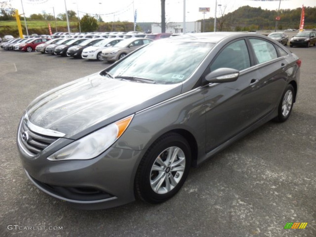 Harbor Gray Metallic 2014 Hyundai Sonata GLS Exterior Photo #86900140