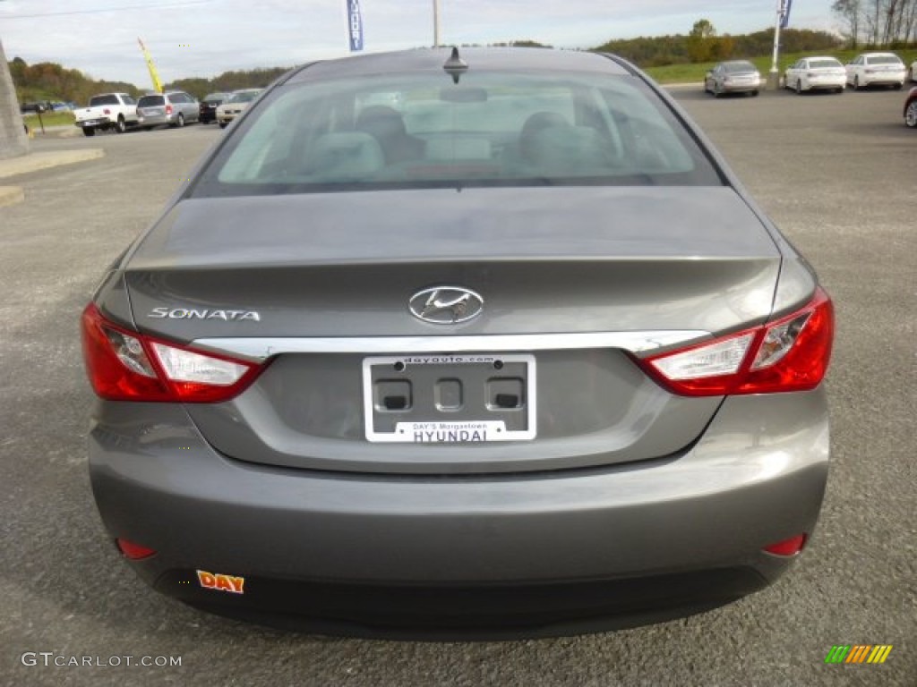 2014 Sonata GLS - Harbor Gray Metallic / Gray photo #6