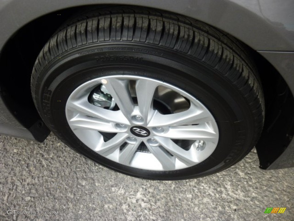 2014 Sonata GLS - Harbor Gray Metallic / Gray photo #9