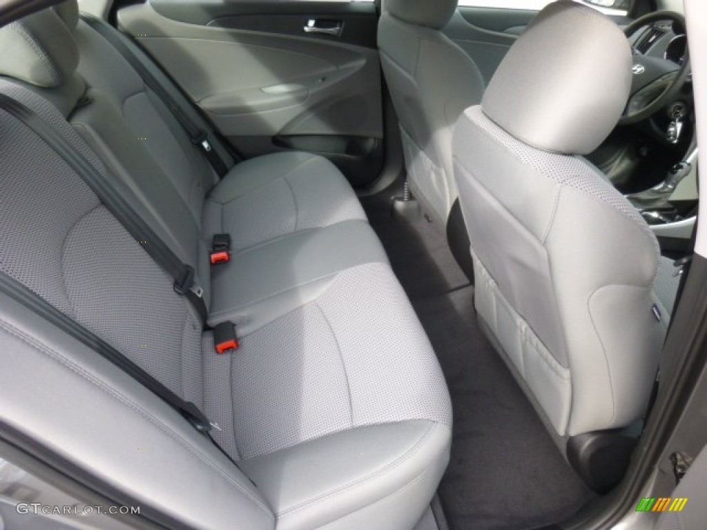 2014 Sonata GLS - Harbor Gray Metallic / Gray photo #11