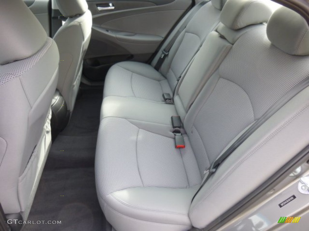 2014 Sonata GLS - Harbor Gray Metallic / Gray photo #12
