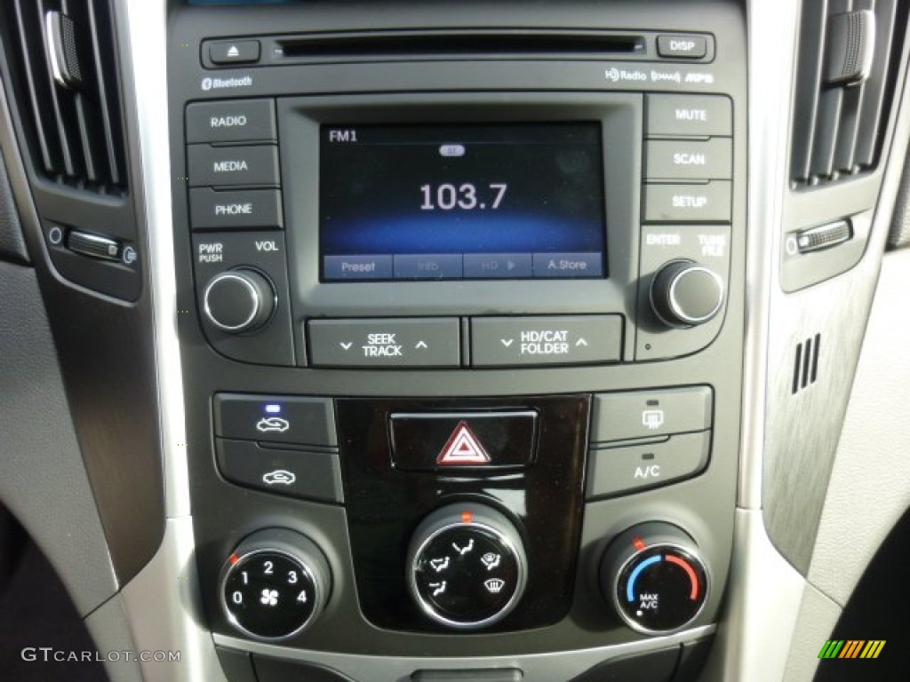 2014 Sonata GLS - Harbor Gray Metallic / Gray photo #19