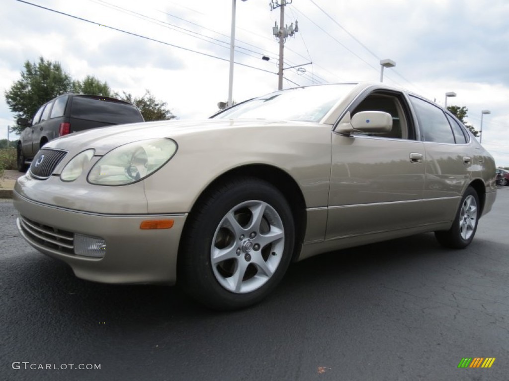 2002 GS 300 - Burnished Gold Metallic / Ivory photo #1