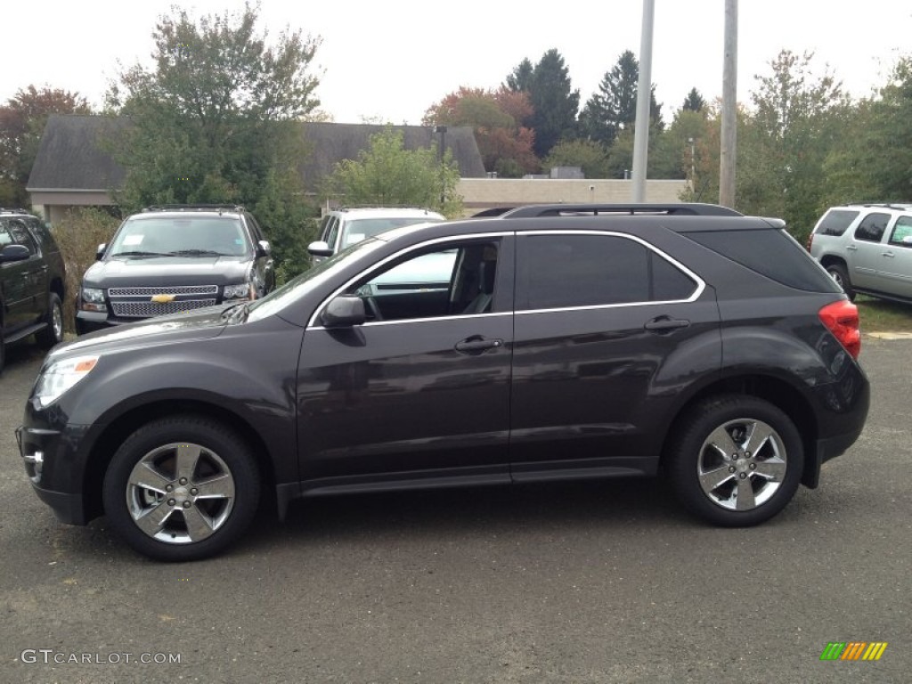 2013 Equinox LT AWD - Ashen Gray Metallic / Jet Black photo #3