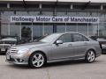 2010 Palladium Silver Metallic Mercedes-Benz C 300 Sport 4Matic  photo #1