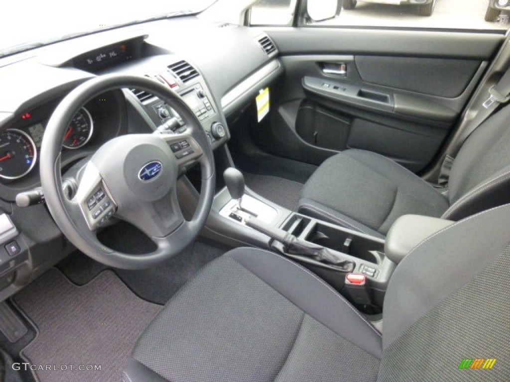 Black Interior 2014 Subaru XV Crosstrek 2.0i Premium Photo #86903500