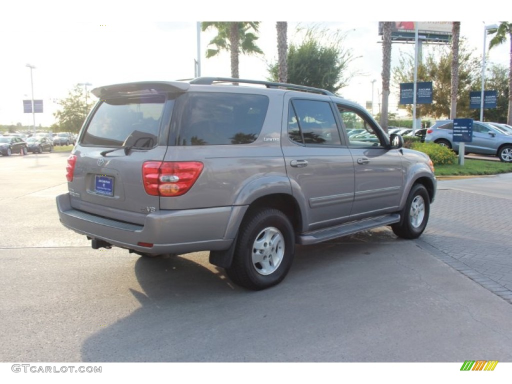 2002 Sequoia Limited - Desert Sand Mica / Oak photo #8