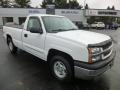 Summit White 2004 Chevrolet Silverado 1500 LS Regular Cab 4x4