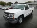 2004 Summit White Chevrolet Silverado 1500 LS Regular Cab 4x4  photo #3