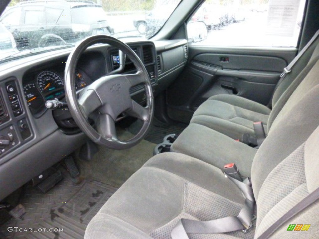 2004 Silverado 1500 LS Regular Cab 4x4 - Summit White / Dark Charcoal photo #14