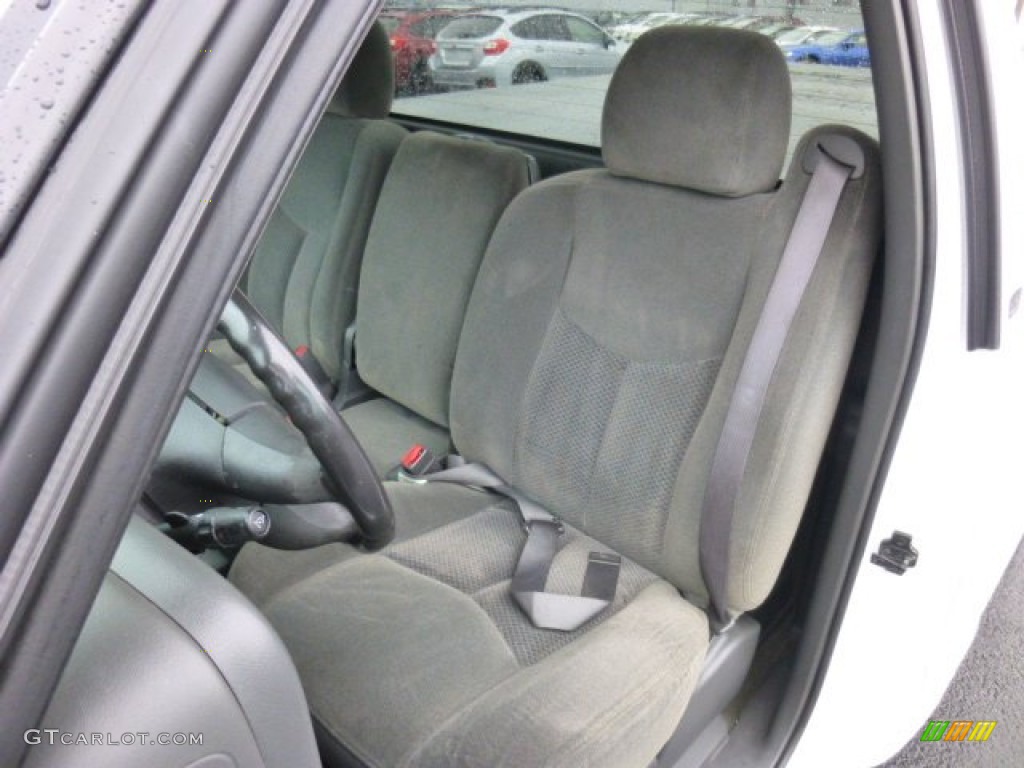 2004 Silverado 1500 LS Regular Cab 4x4 - Summit White / Dark Charcoal photo #16