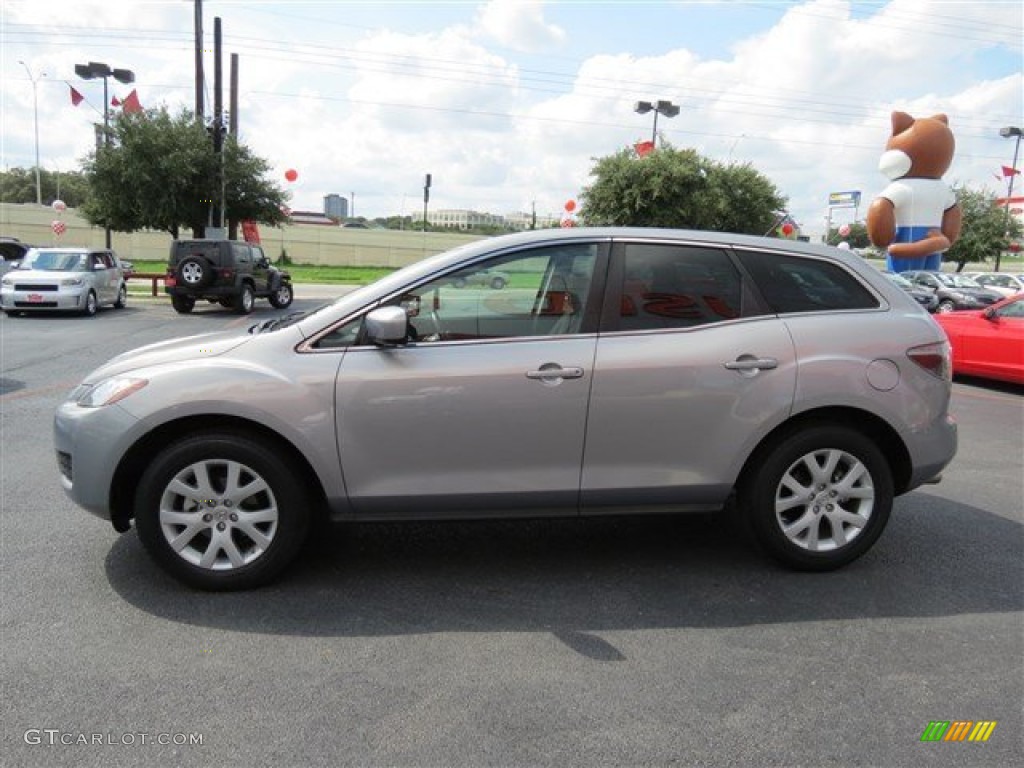 2009 CX-7 Sport - True Silver Metallic / Black photo #4