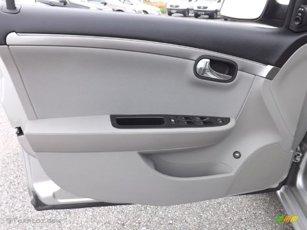 2007 Aura XE - Silver Pearl Metallic / Gray photo #11