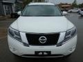 2013 Moonlight White Nissan Pathfinder SV 4x4  photo #8