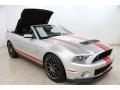 2012 Ingot Silver Metallic Ford Mustang Shelby GT500 Convertible  photo #5