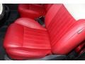 Pelle Rossa/Avorio (Red/Ivory) Front Seat Photo for 2012 Fiat 500 #86907702