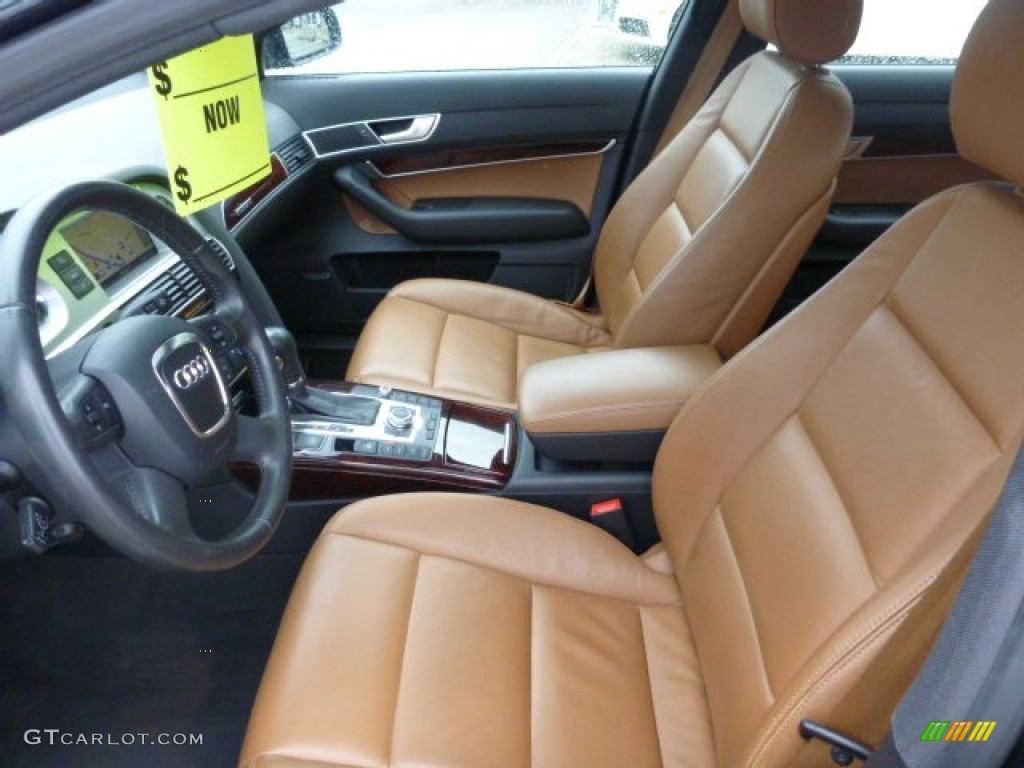 Amaretto Interior 2008 Audi A6 3.2 quattro Sedan Photo #86907772