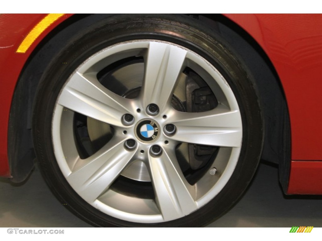 2007 3 Series 335i Coupe - Crimson Red / Saddle Brown/Black photo #5