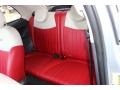 Pelle Rossa/Avorio (Red/Ivory) Rear Seat Photo for 2012 Fiat 500 #86907886