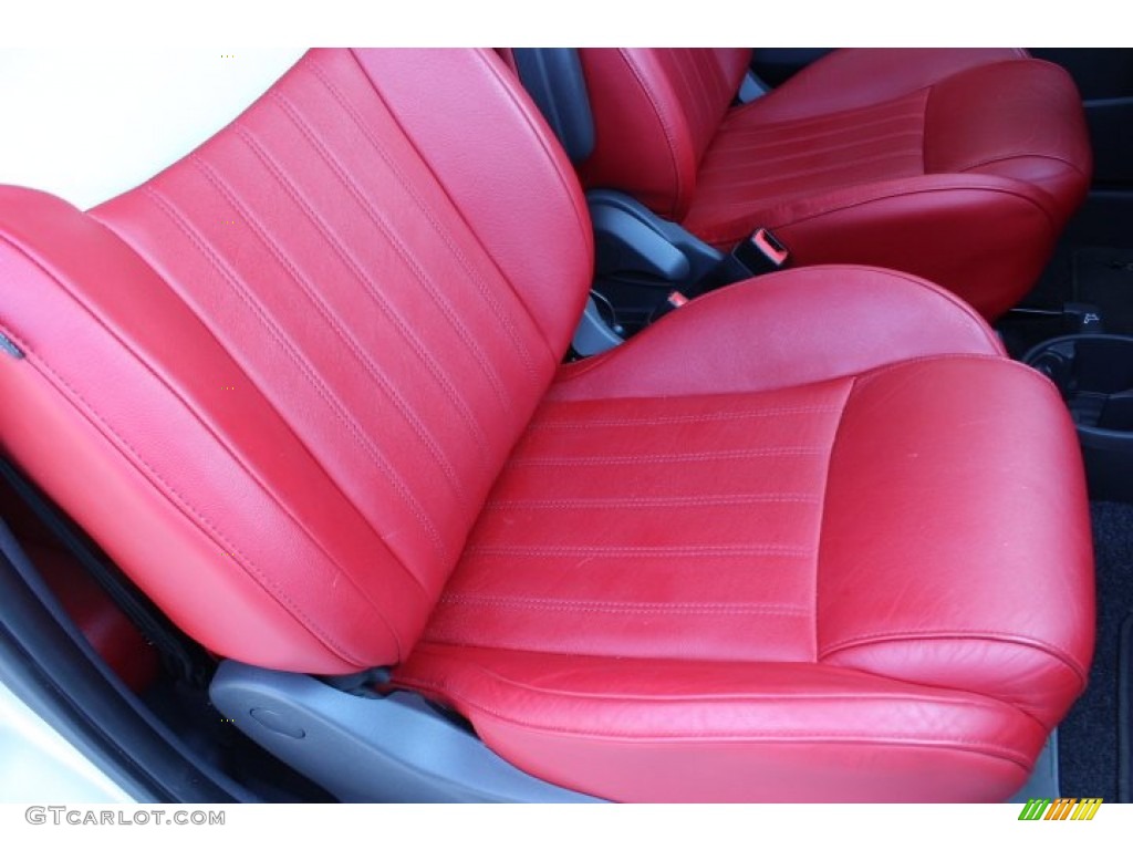 2012 500 c cabrio Lounge - Argento (Silver) / Pelle Rossa/Avorio (Red/Ivory) photo #26