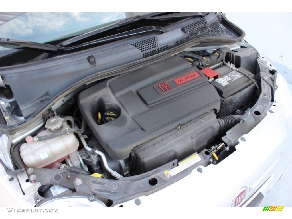 2012 Fiat 500 c cabrio Lounge 1.4 Liter SOHC 16-Valve MultiAir 4 Cylinder Engine Photo #86908000