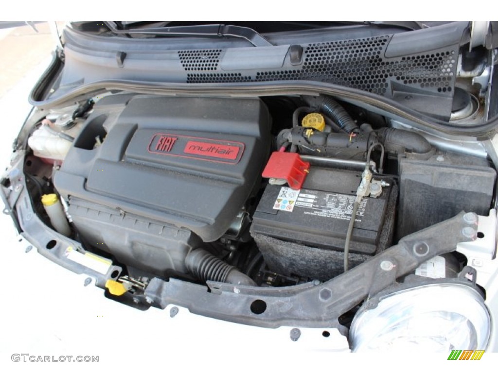 2012 Fiat 500 c cabrio Lounge 1.4 Liter SOHC 16-Valve MultiAir 4 Cylinder Engine Photo #86908018