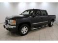 2005 Carbon Metallic GMC Sierra 1500 SLT Crew Cab 4x4  photo #3