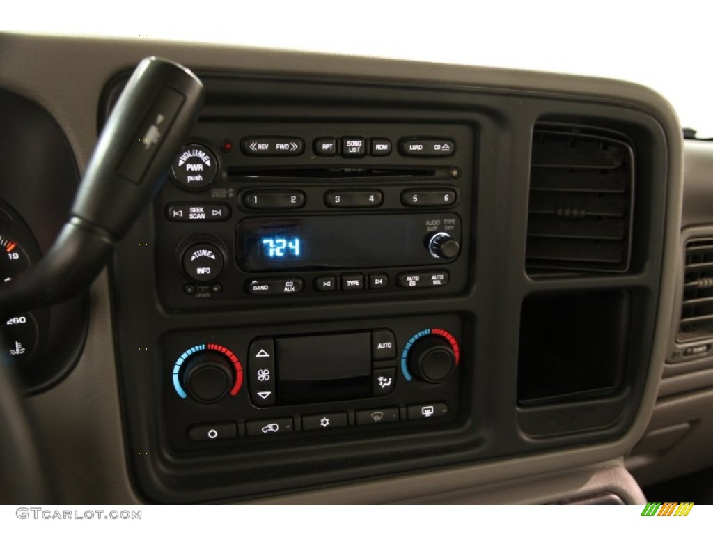 2005 Sierra 1500 SLT Crew Cab 4x4 - Carbon Metallic / Pewter photo #8