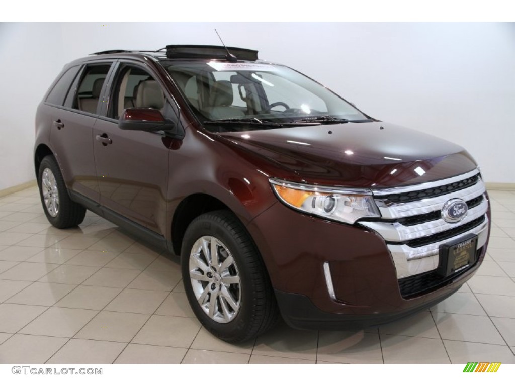 2012 Edge SEL AWD - Cinnamon Metallic / Medium Light Stone photo #1