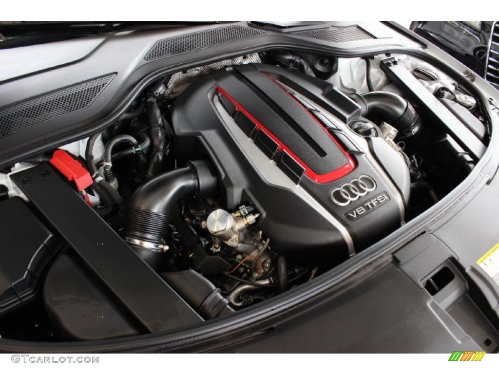 2014 Audi S8 quattro S 4.0 Liter FSI Turbocharged DOHC 32-Valve VVT V8 Engine Photo #86909191