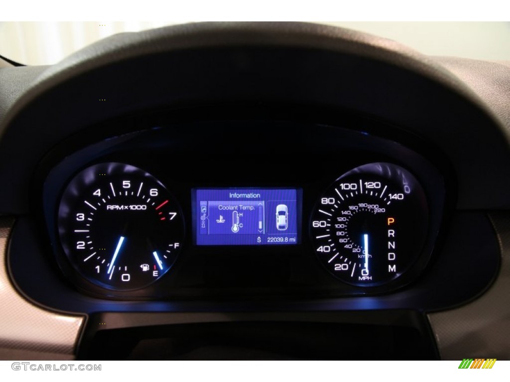 2012 Ford Edge SEL AWD Gauges Photo #86909230