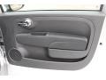 Tessuto Grigio/Nero (Grey/Black) 2012 Fiat 500 Pop Door Panel