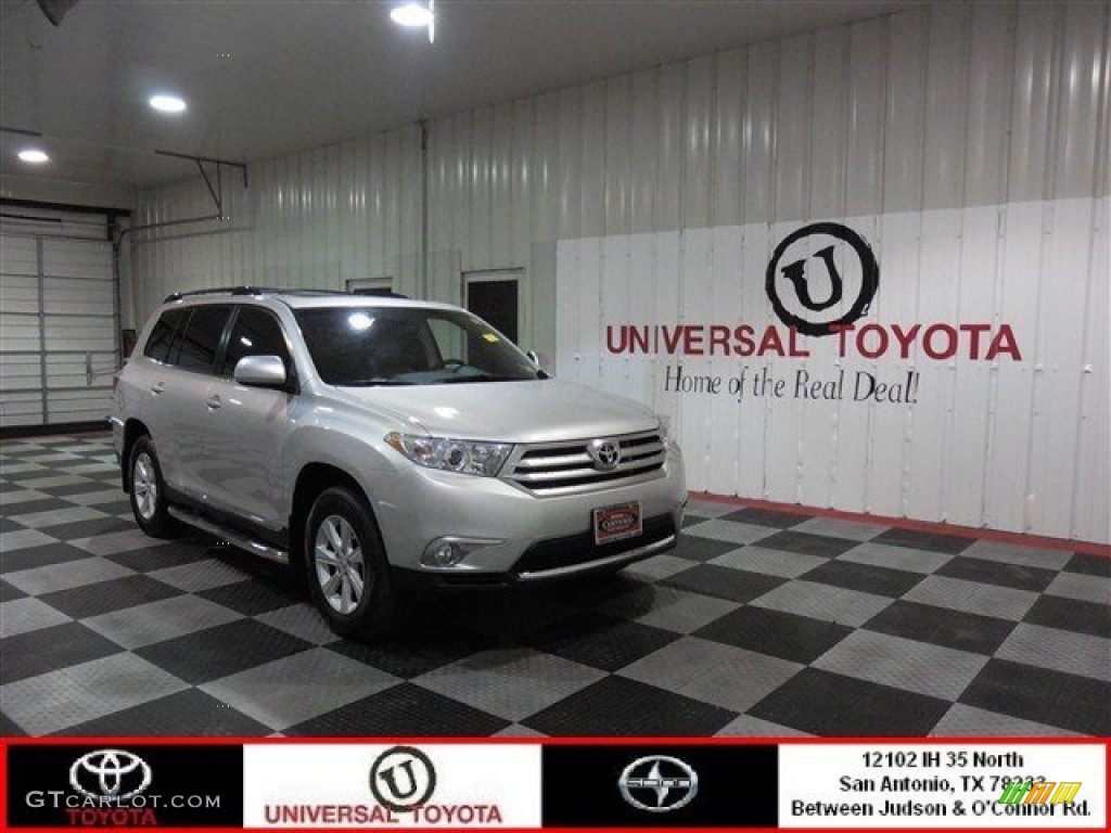 2013 Highlander SE - Classic Silver Metallic / Black photo #1