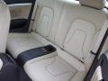 2014 Audi A5 Velvet Beige/Moor Brown Interior Rear Seat Photo
