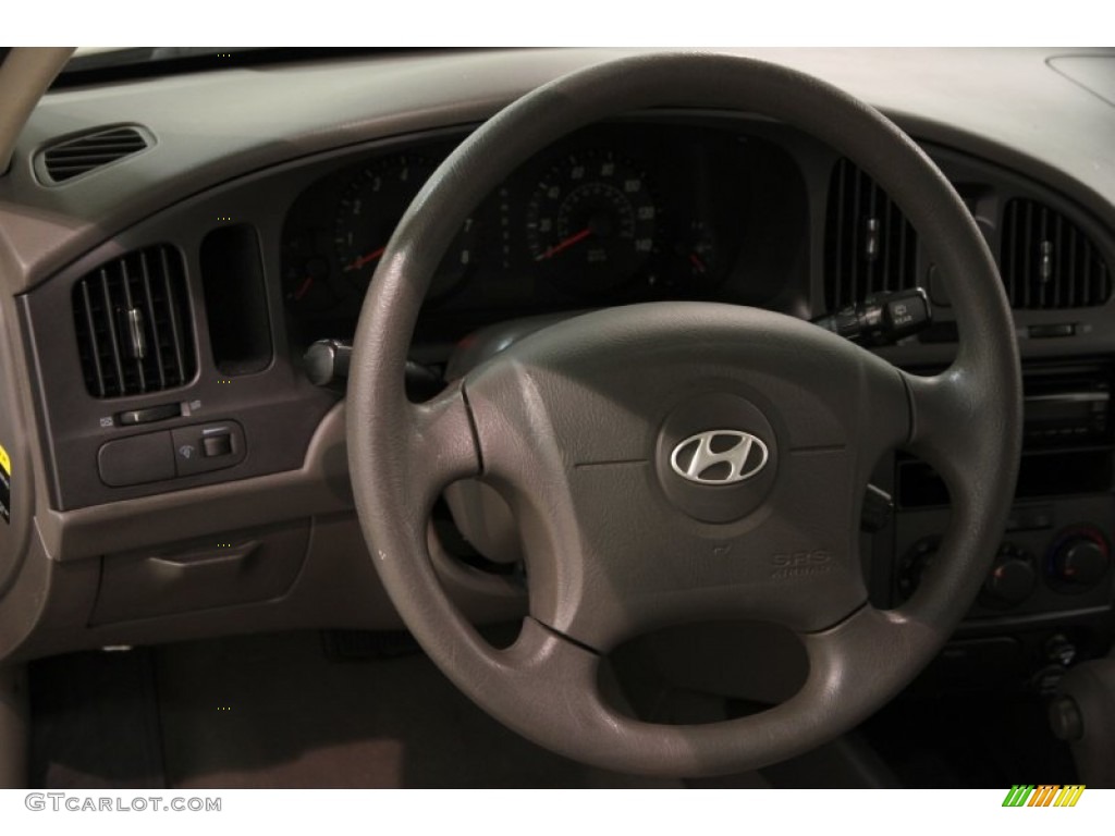 2006 Elantra GLS Hatchback - Champagne Beige / Beige photo #7