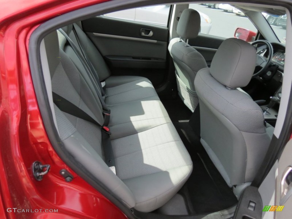 2011 Galant FE - Rave Red / Medium Gray photo #10