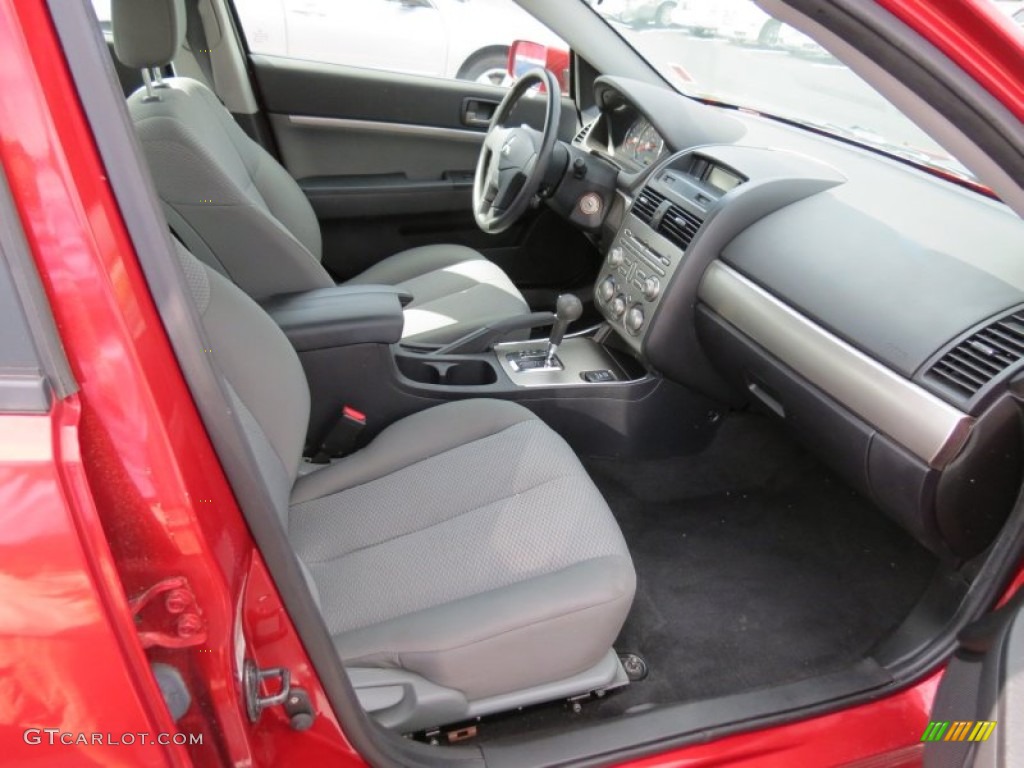 2011 Galant FE - Rave Red / Medium Gray photo #11