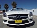 2014 Diamond White Metallic Mercedes-Benz SL 550 Roadster  photo #2