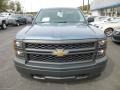 2014 Blue Granite Metallic Chevrolet Silverado 1500 WT Regular Cab 4x4  photo #2