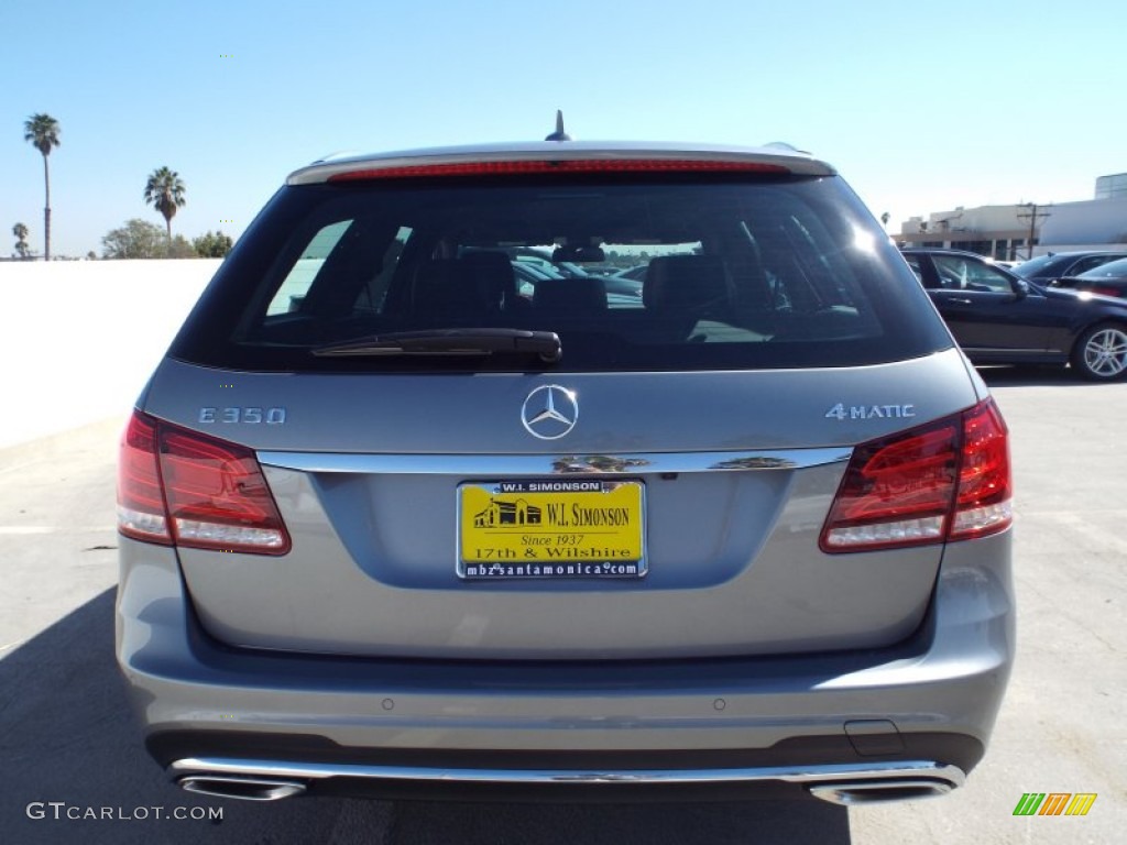 2014 E 350 4Matic Sport Wagon - Paladium Silver Metallic / Black photo #5
