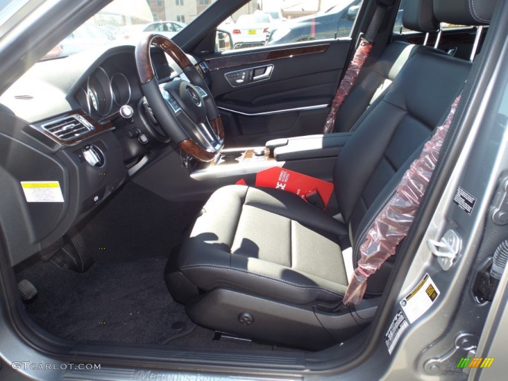 2014 E 350 4Matic Sport Wagon - Paladium Silver Metallic / Black photo #7