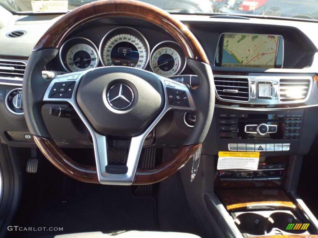 2014 E 350 4Matic Sport Wagon - Paladium Silver Metallic / Black photo #9