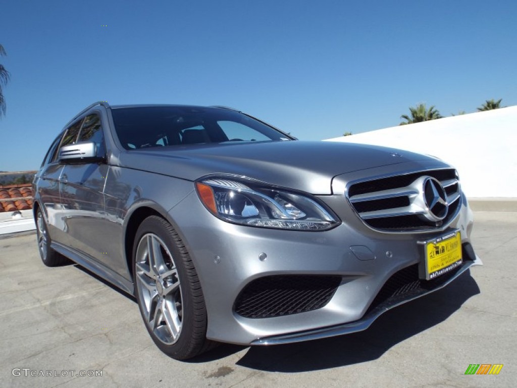 2014 E 350 4Matic Sport Wagon - Paladium Silver Metallic / Black photo #11
