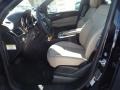 2014 Mercedes-Benz ML Almond Beige/Black Interior Front Seat Photo