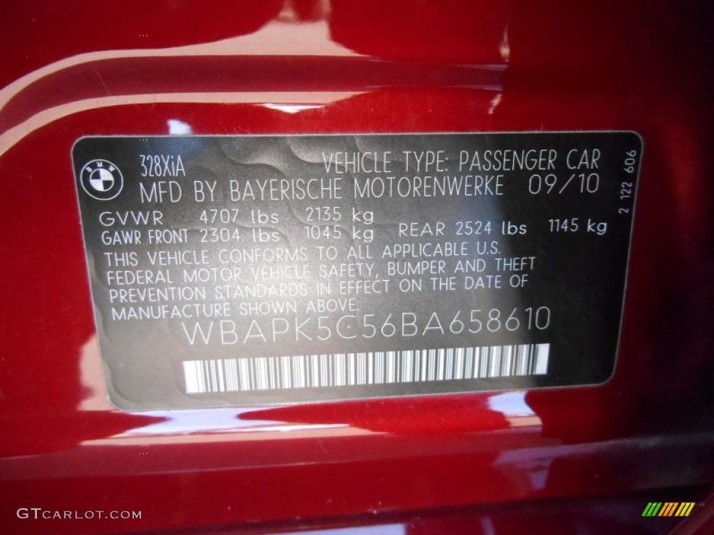 2011 3 Series 328i xDrive Sedan - Vermillion Red Metallic / Saddle Brown Dakota Leather photo #26