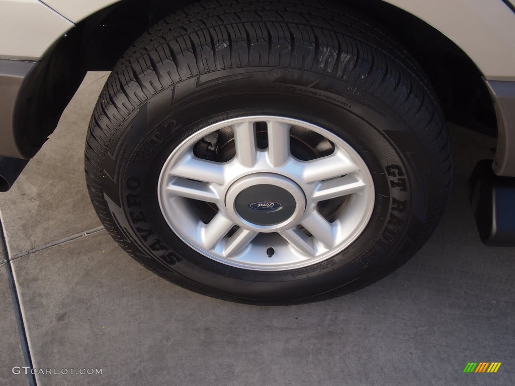 2003 Expedition XLT - Silver Birch Metallic / Flint Grey photo #8