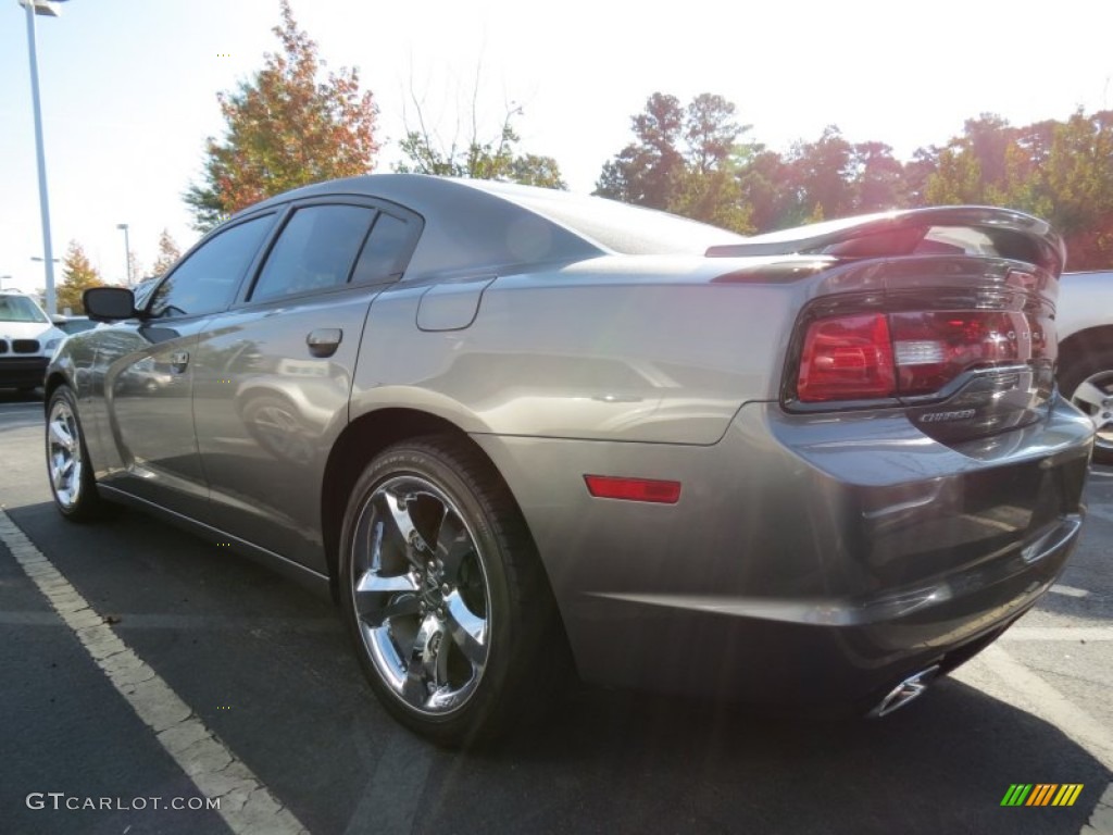 2012 Charger SE - Tungsten Metallic / Black photo #3