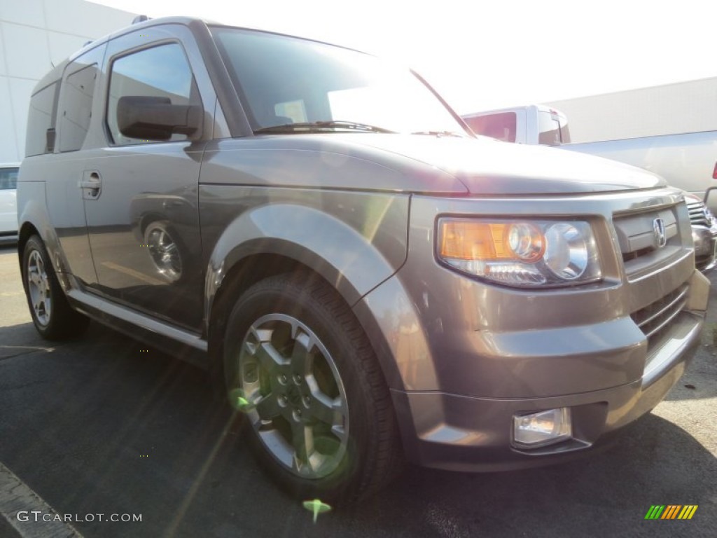 2007 Element SC - Galaxy Gray Metallic / Black/Titanium photo #4